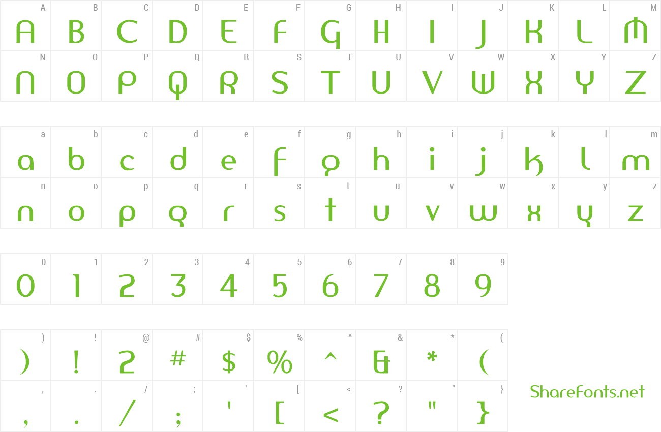 Font Amerika Sans preview