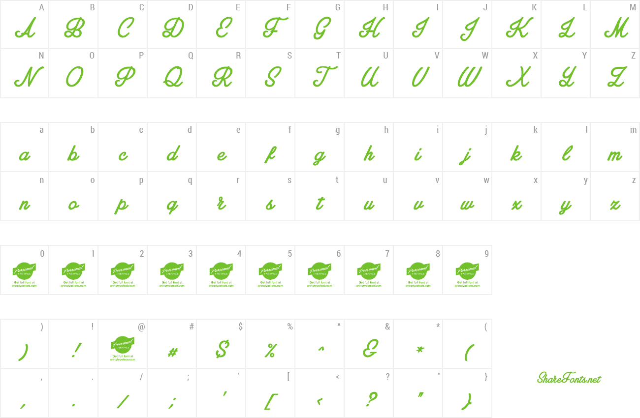 Font Amplify preview