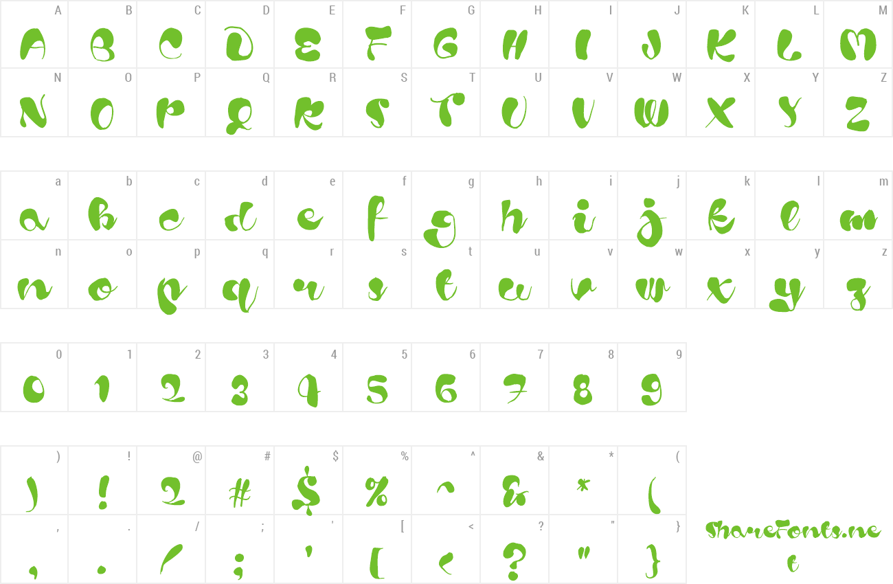 Font Blods preview