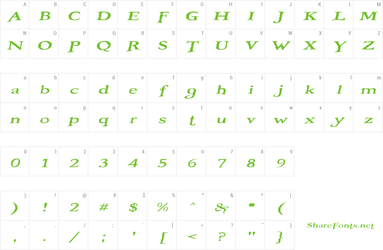 Font Booter MM preview