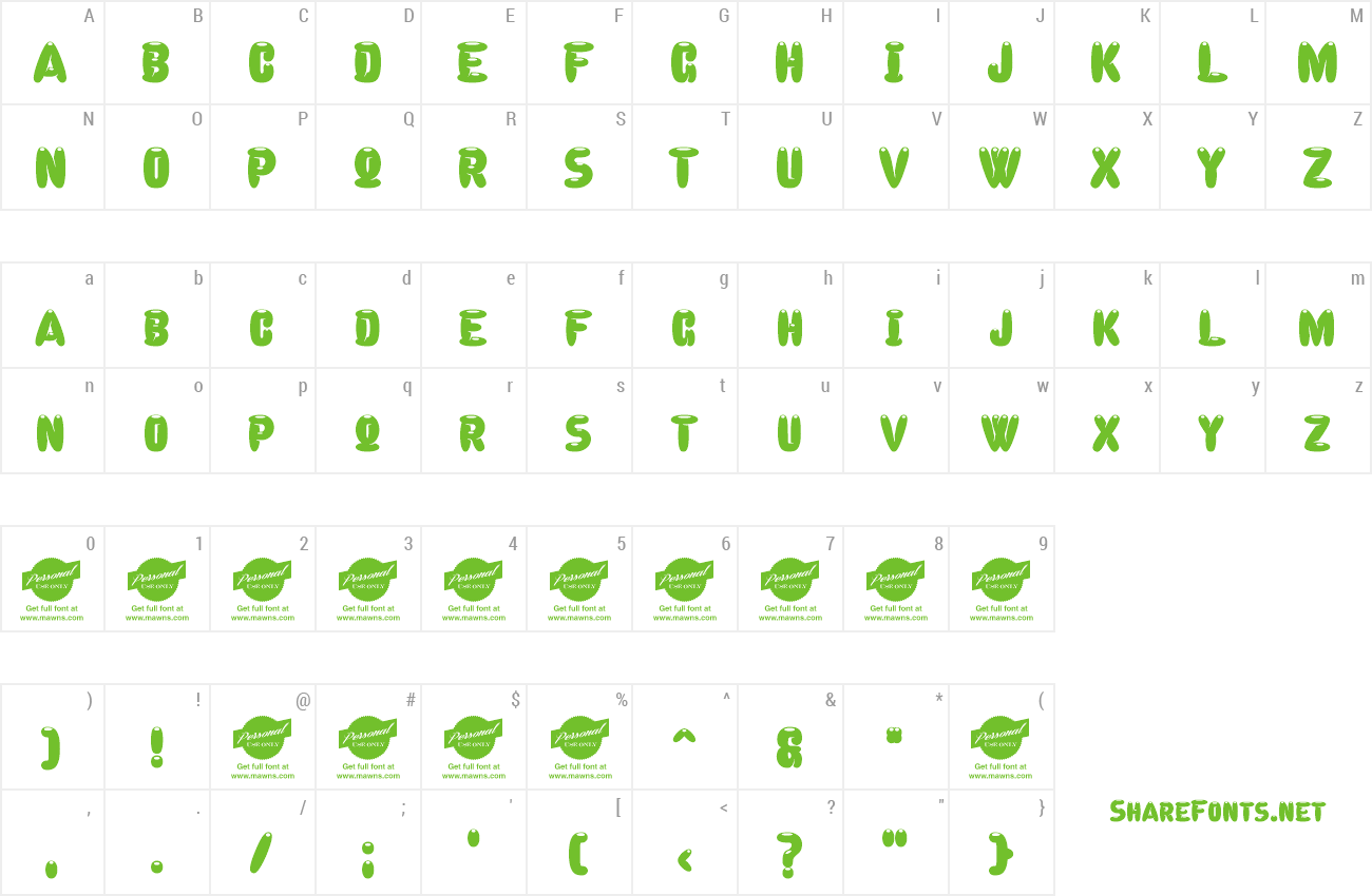 Font Celebrater preview