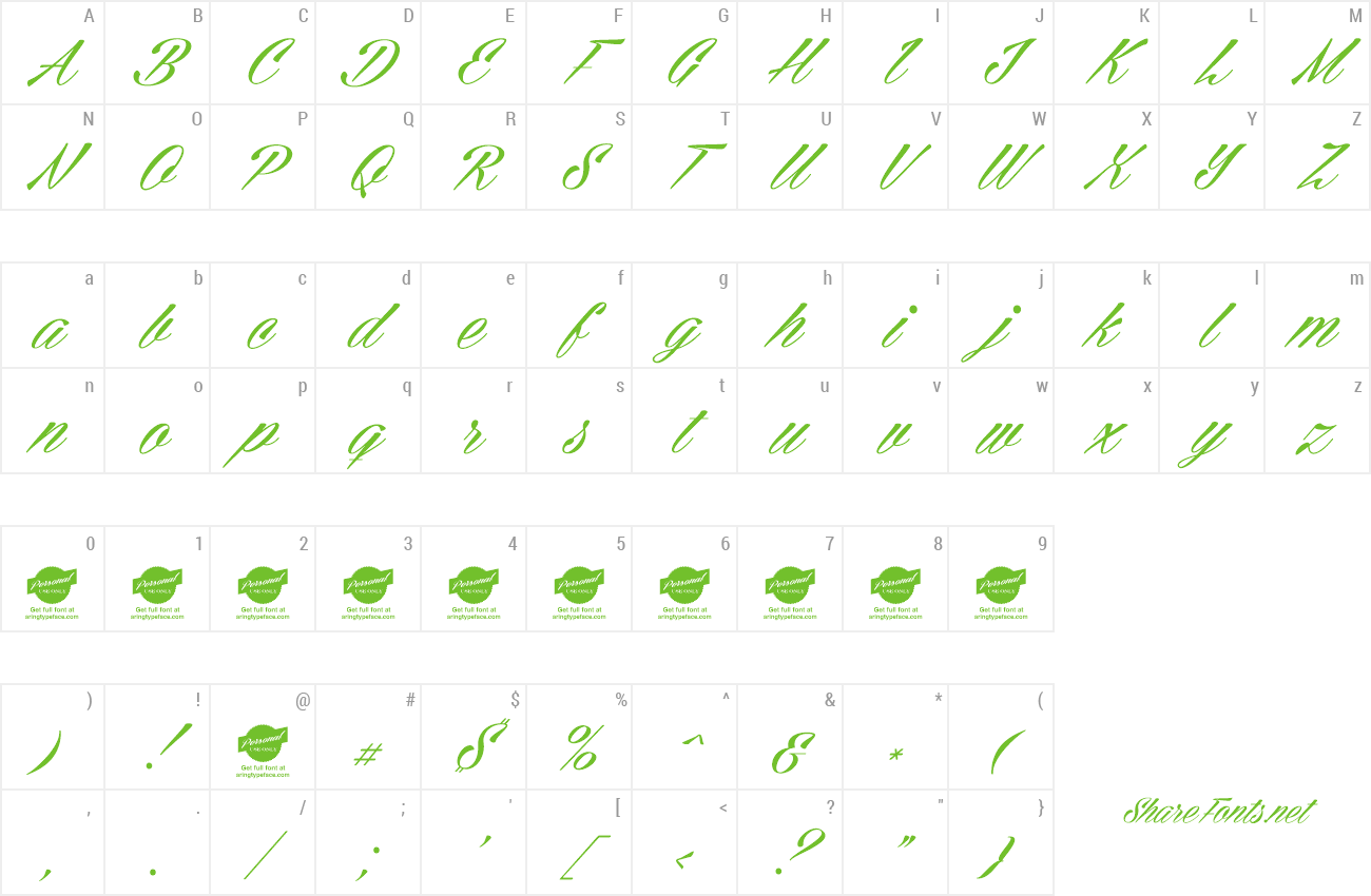 Font Cellos Script preview