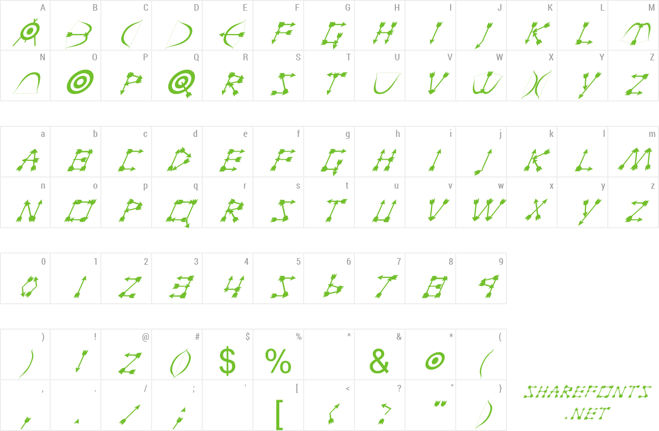 Font FZ UNIQUE 1 ITALIC preview