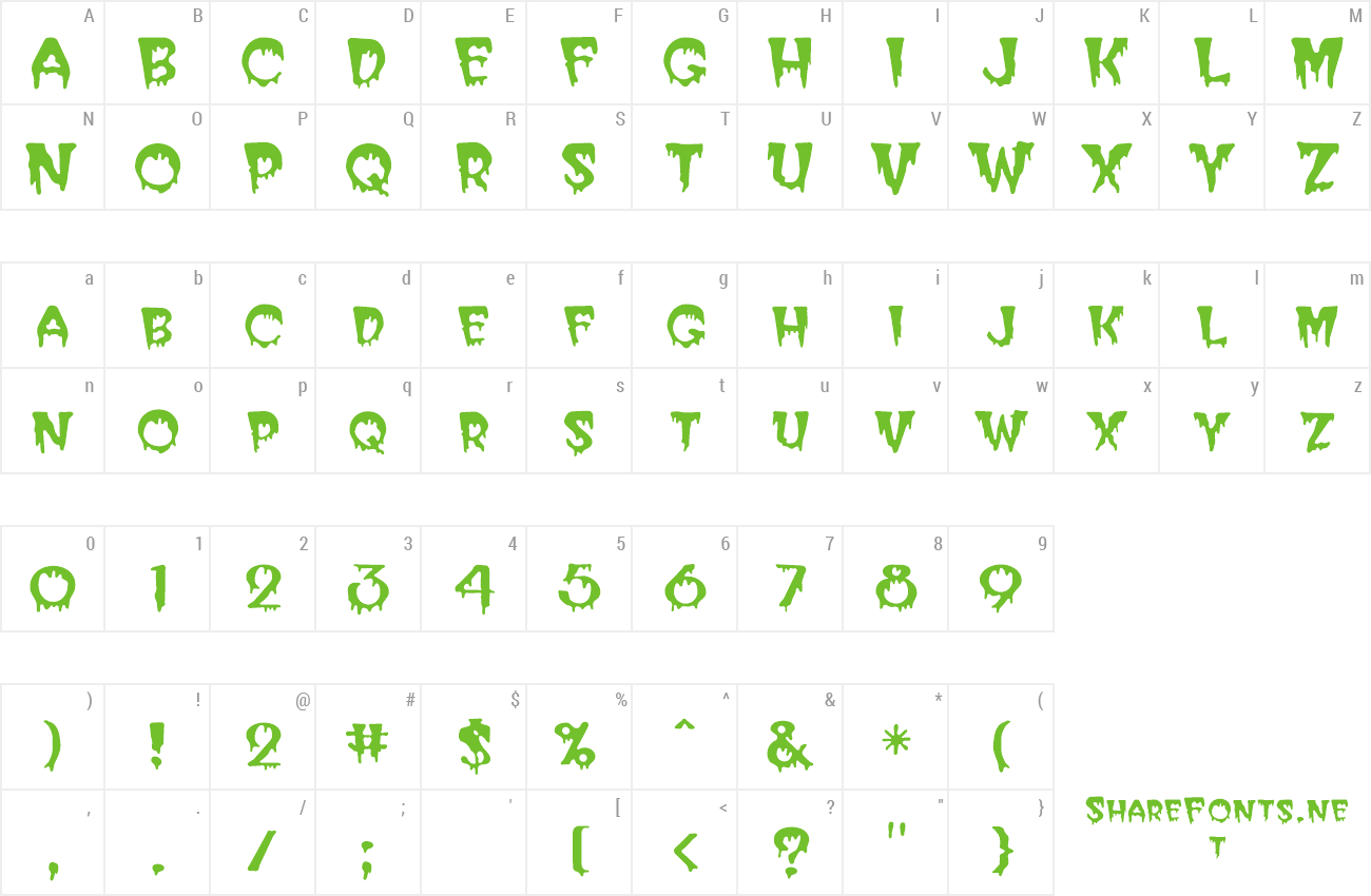 Font FZ UNIQUE 10 preview