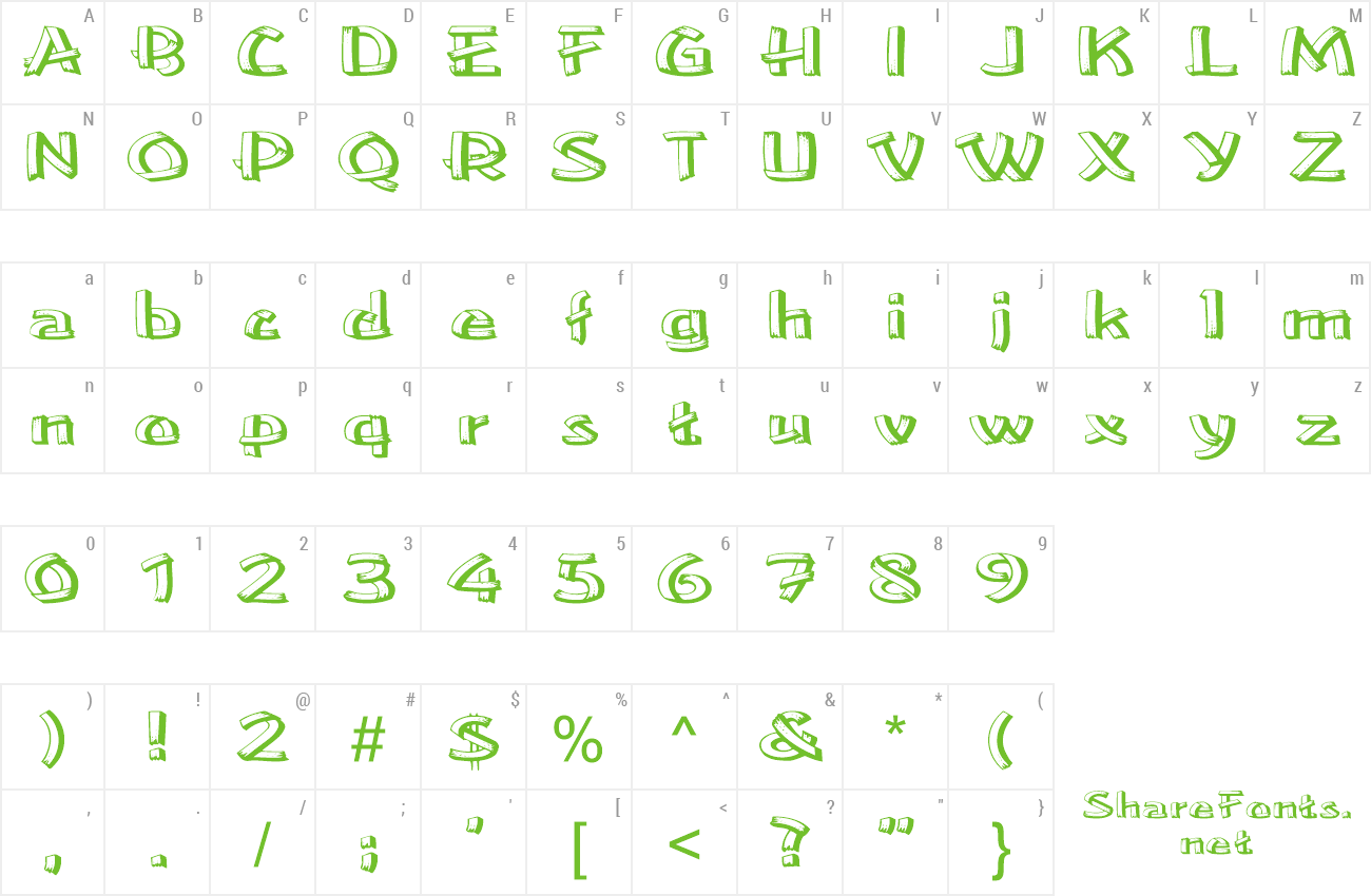 Font FZ UNIQUE 15 EX preview