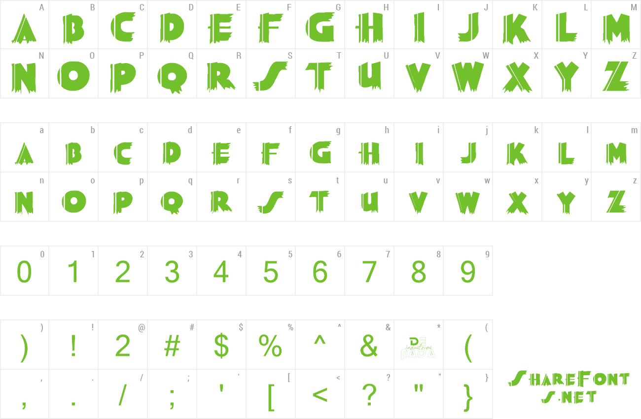 Font Grauman preview