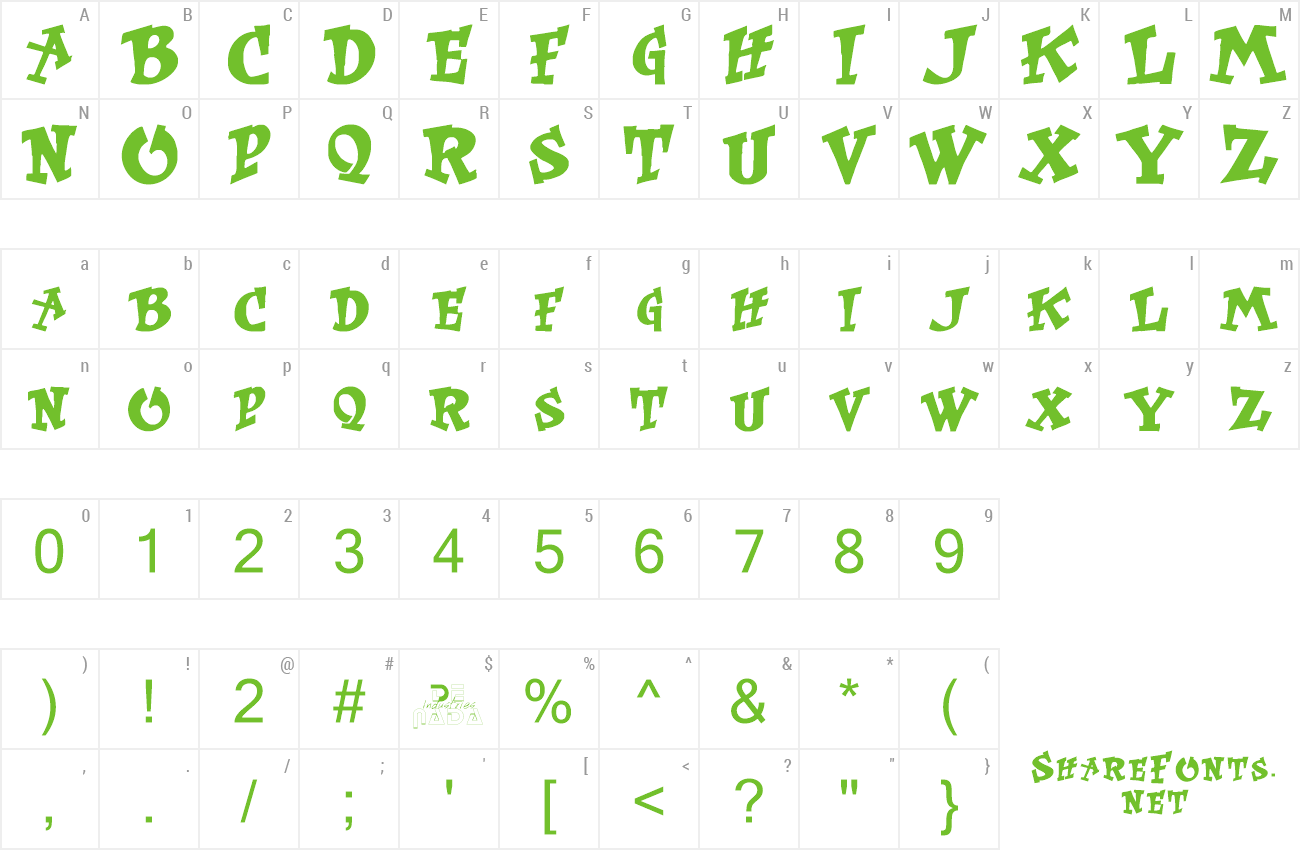 Font Krt Russell preview