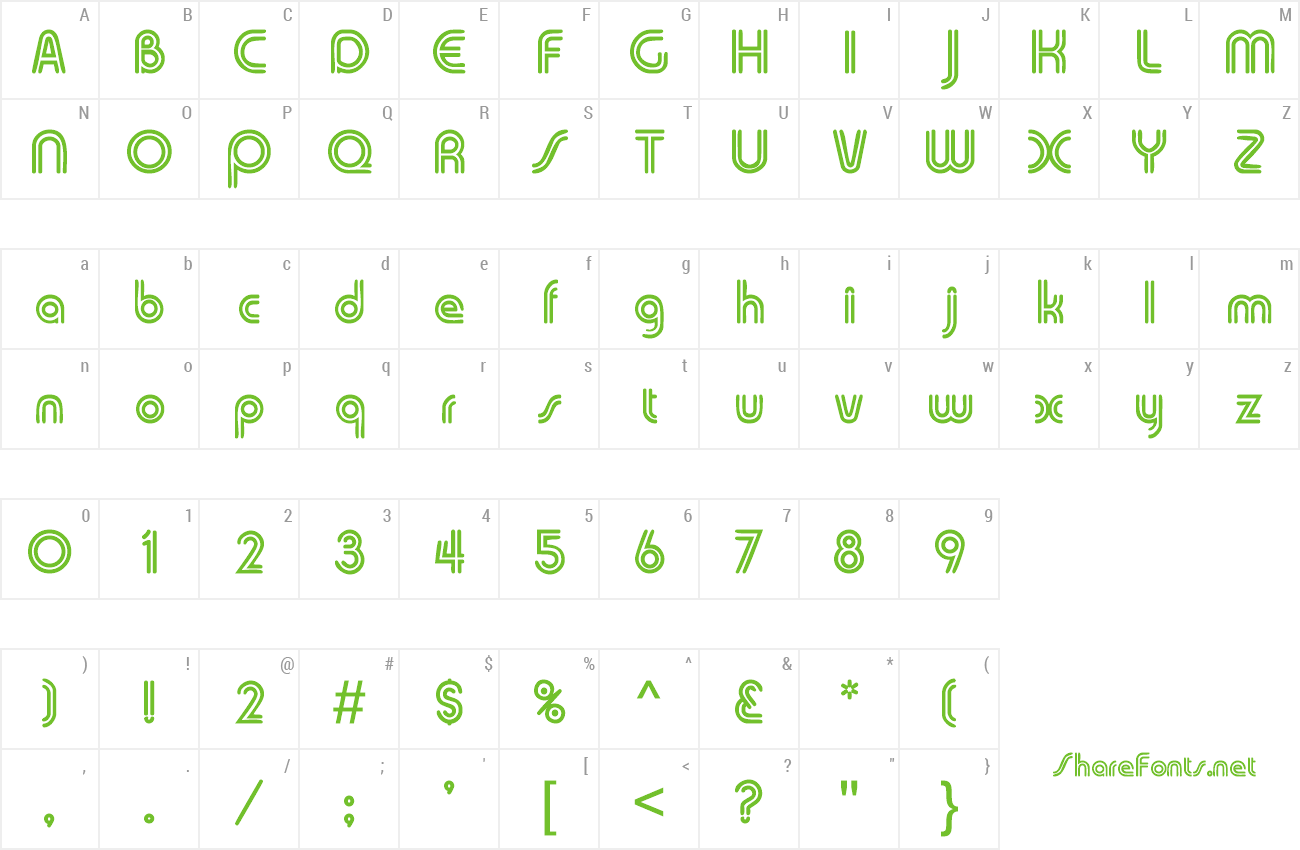 Font TwinkieDisplaySSi preview