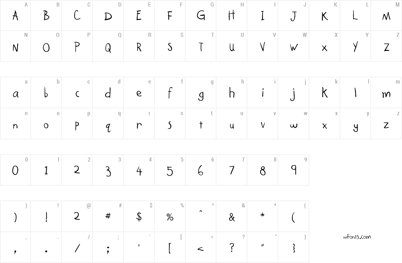 Download Free Font Kindergarten