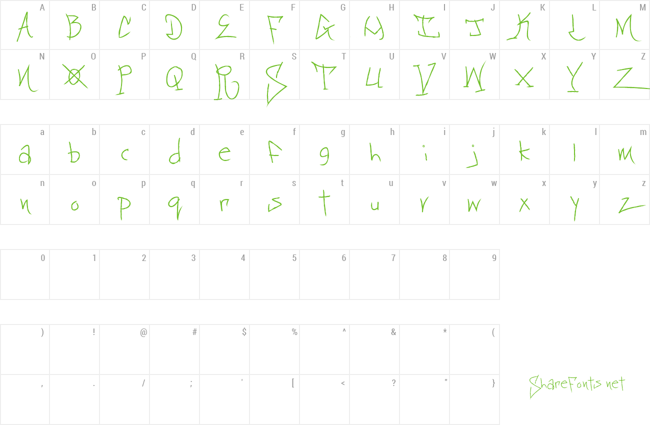 Font Black Book Two preview