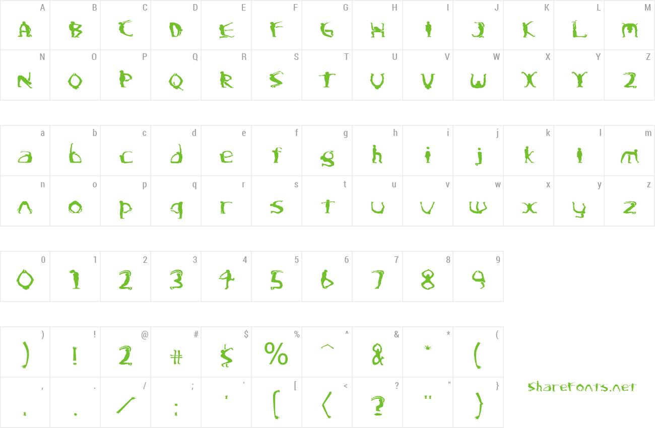 Font Boogieman preview