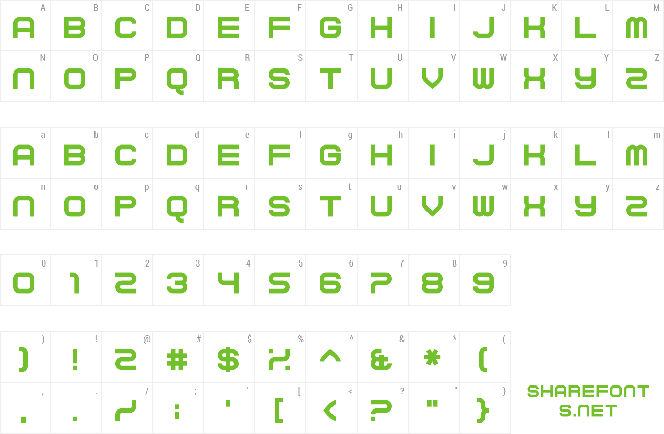 Font Curvert preview