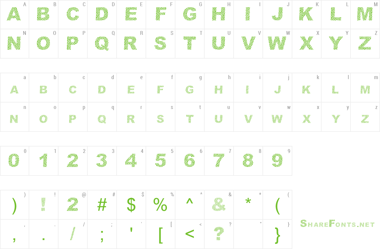 Font Dar Skin preview