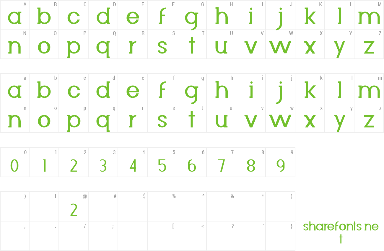 Font Diminuto preview