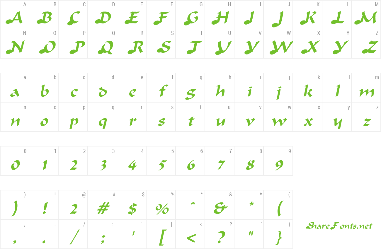 Font Doc NOTE preview