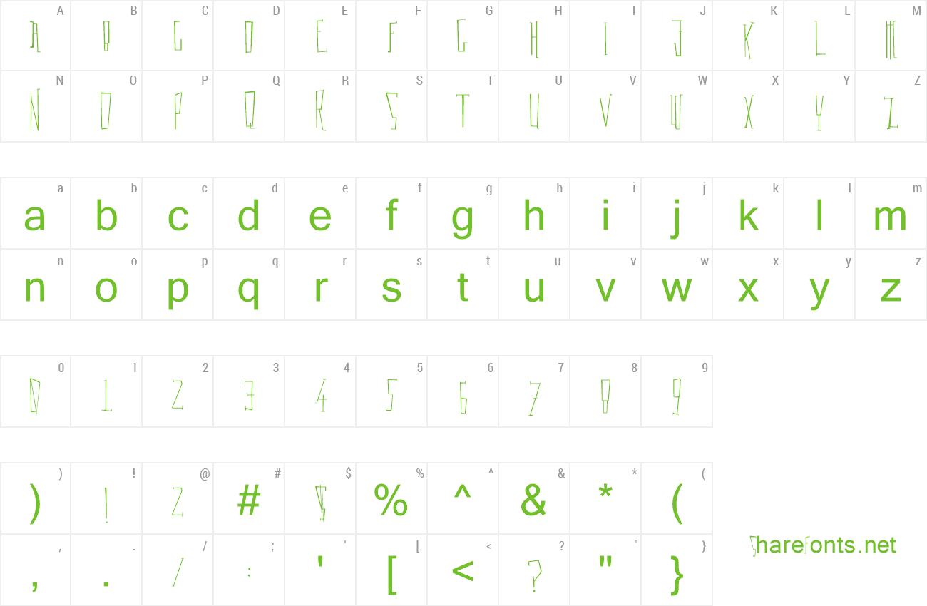 Font Doctor Deth preview