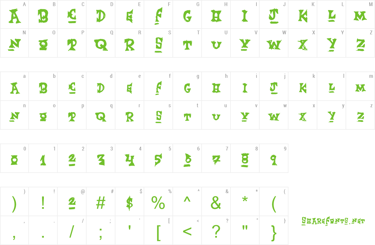 Font Event Maker preview