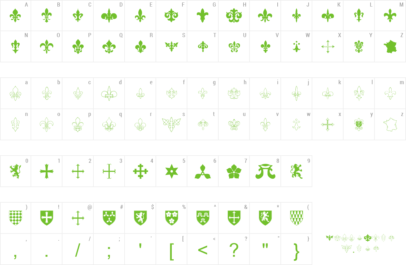 Font Fleur De Wee preview