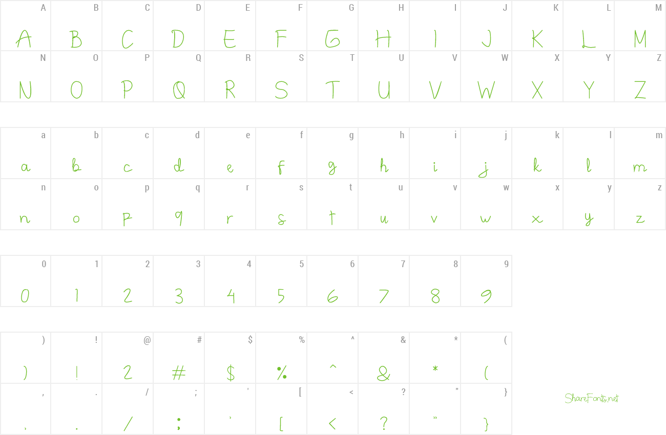 Font Junitta preview