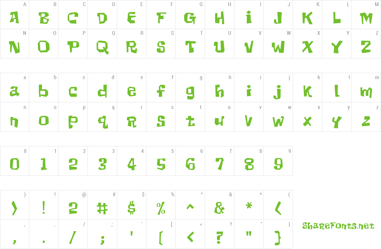 Font Scooter preview