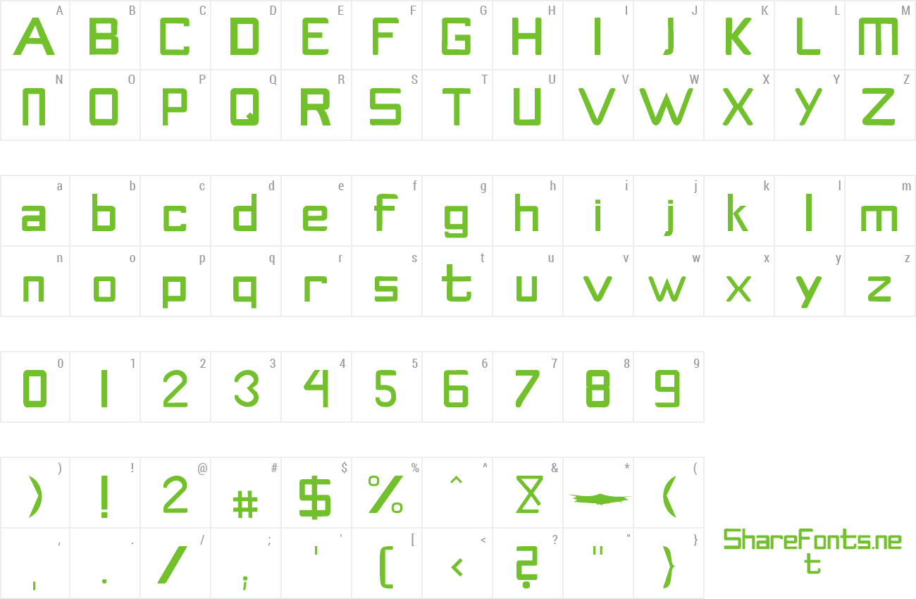 Font Star Patrol preview