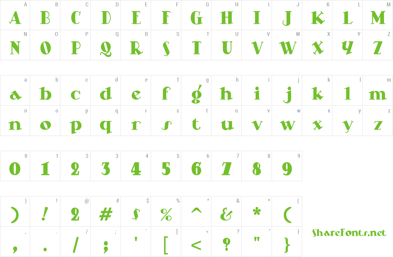 Font SteppinOut preview