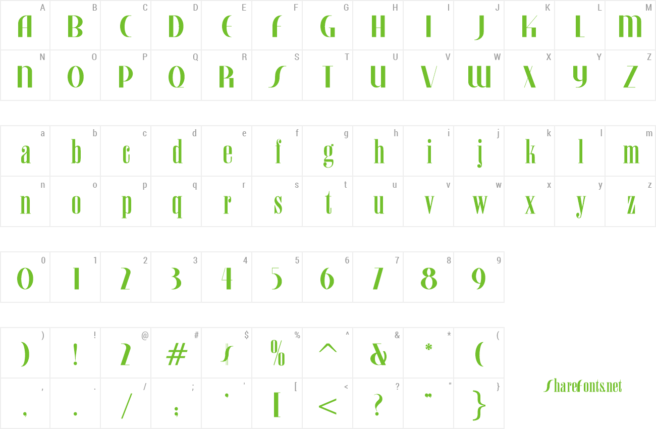 Font Studebaker Revised preview