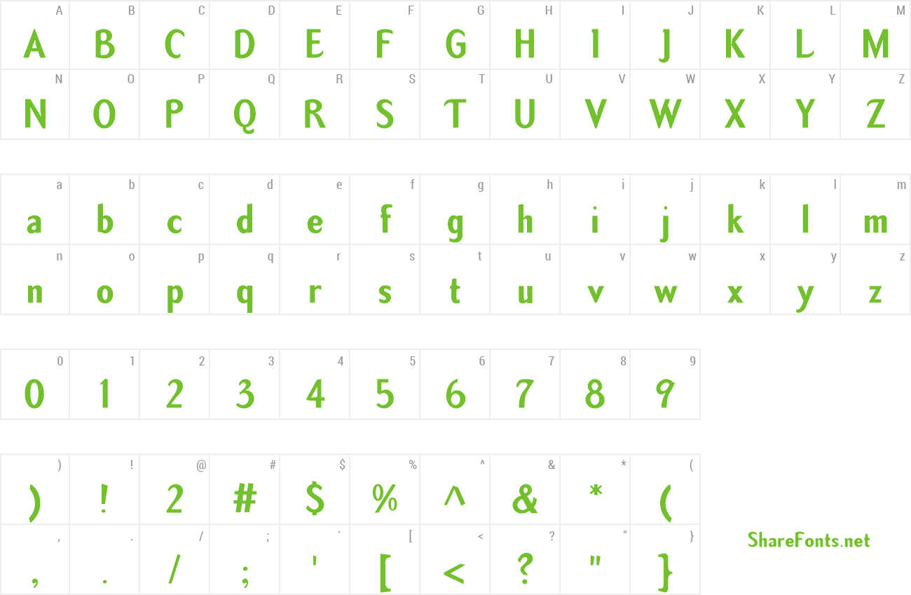 Font TemaCantanteSans preview