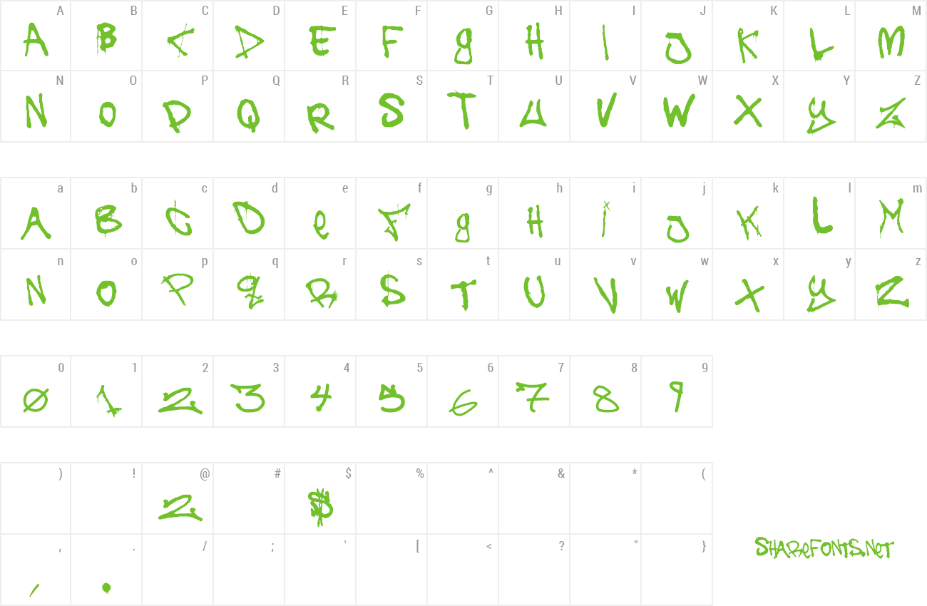 Font The Battle Continuez preview