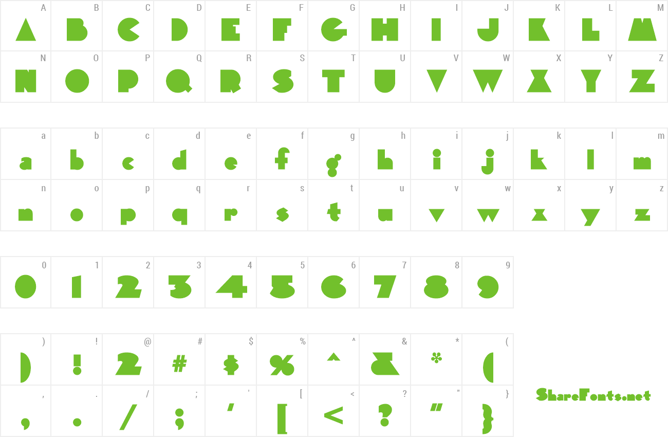 Font Wagner Silhouette NF preview