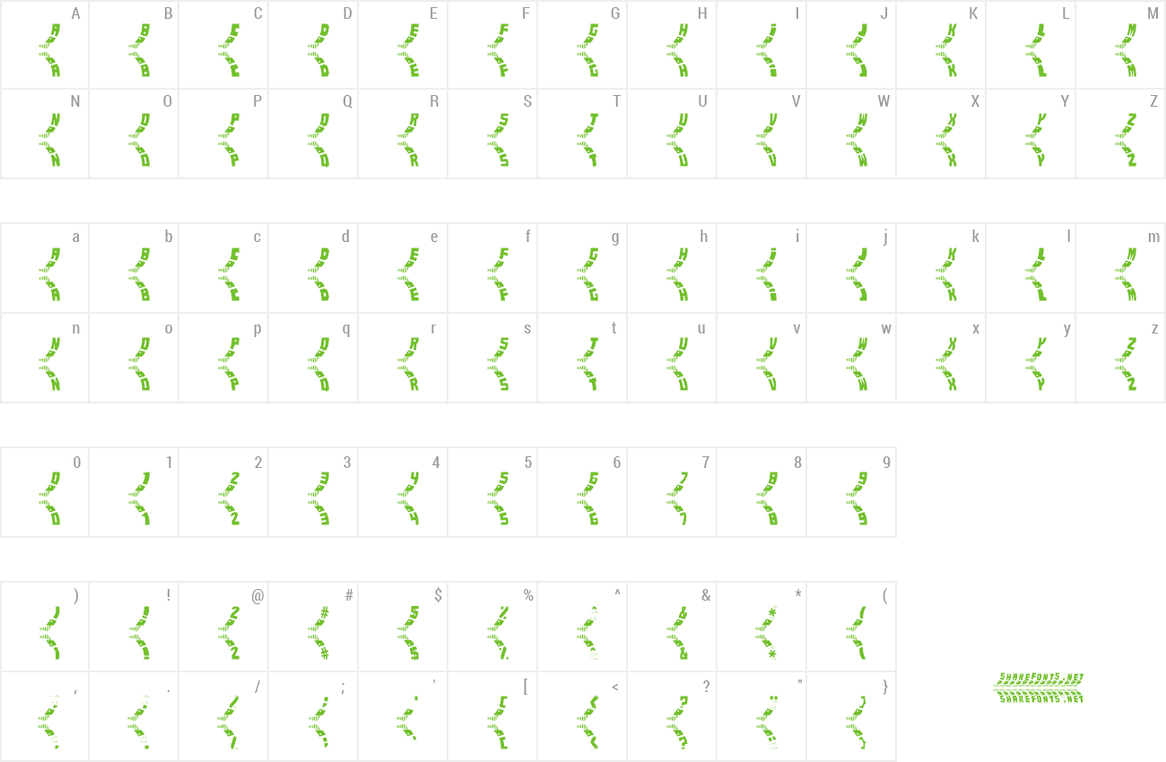 Font Renault Tyre Type Offroad preview