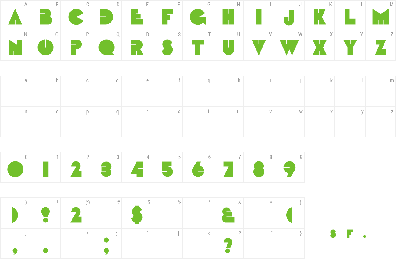 Font BABYTEET preview