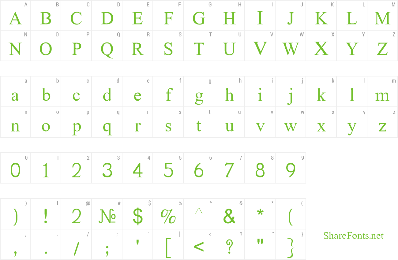 Font BPG Chveulebrivi Um preview