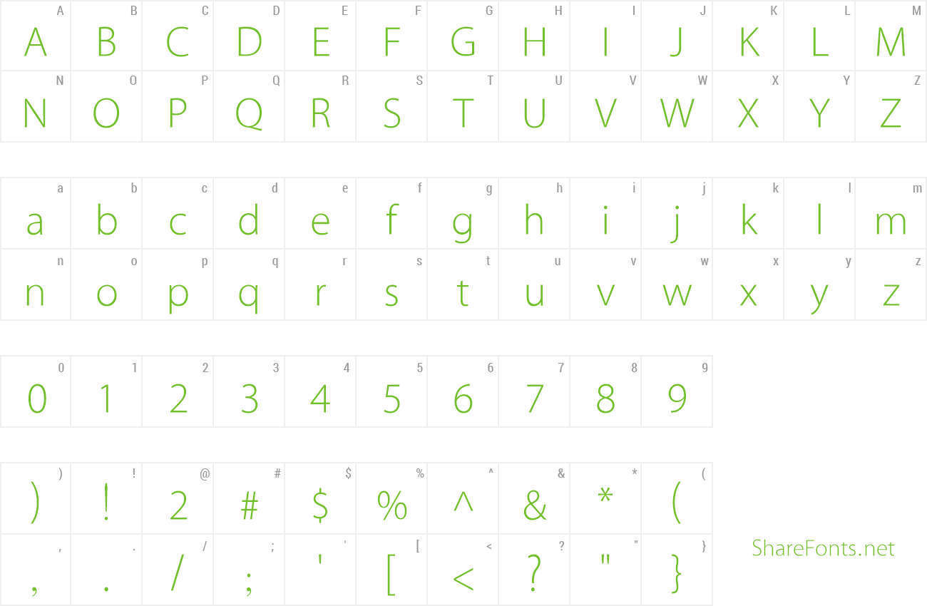 Font BPG DedaEna Nonblock preview