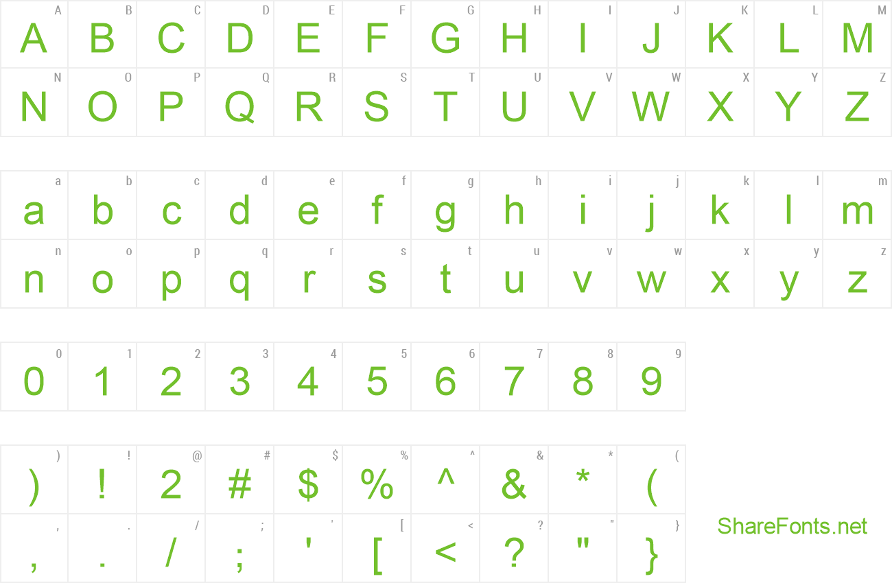 Font BPG Glaho Traditional preview