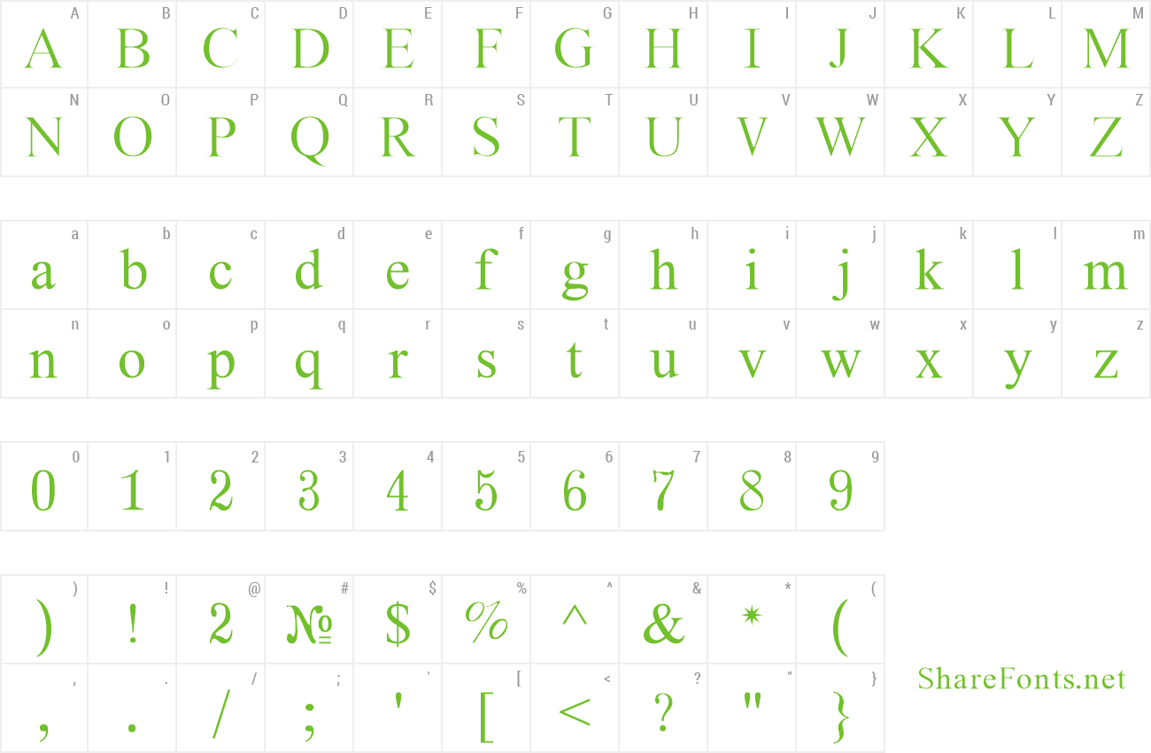 Font BPG Lortkipanidze U preview