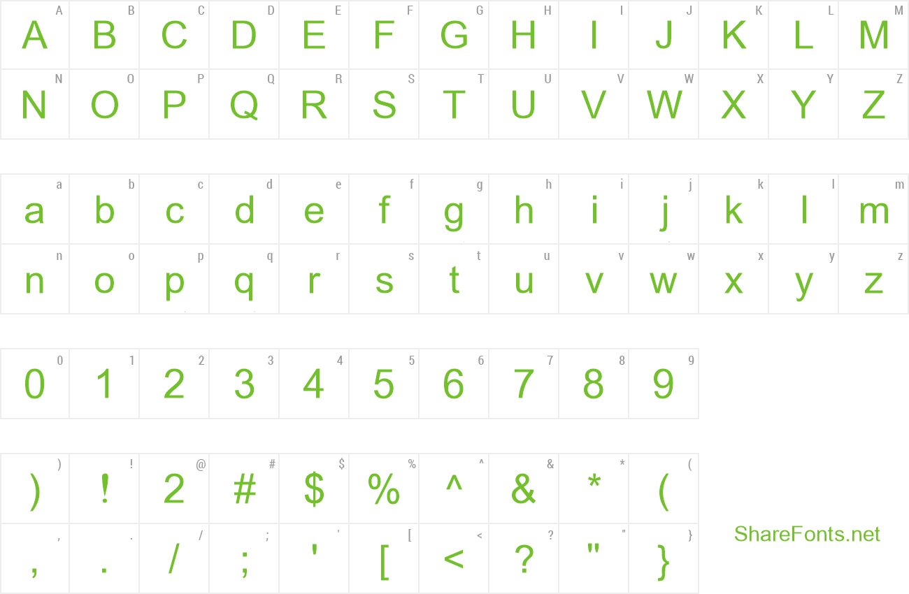 Font BPG Mikheil Stefane Um preview