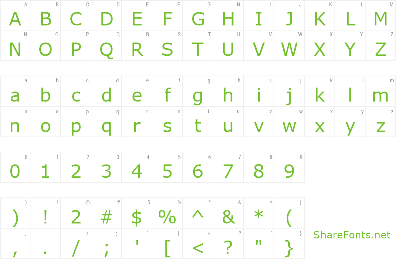 Font BPG Nino Khutsuri U preview