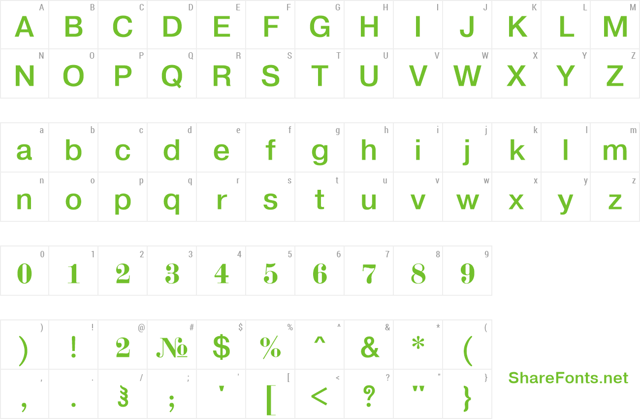 Font Chweul Bold preview