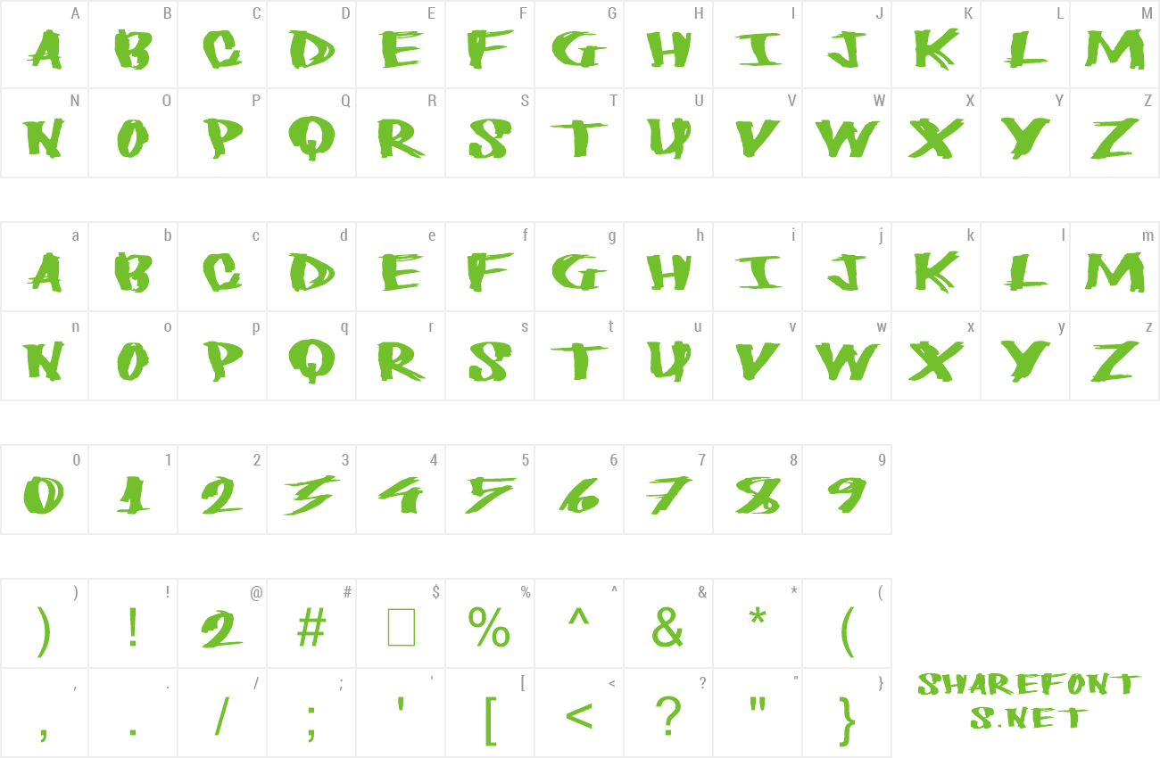 Font Heavy Load preview