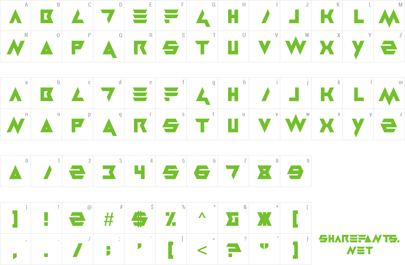 Font Master Blast preview