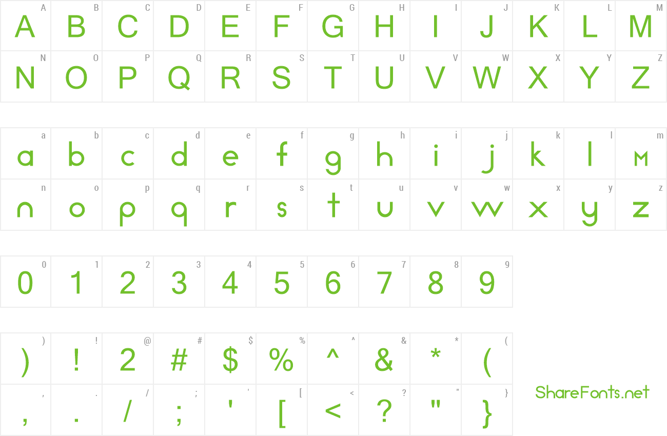 Font Veracity preview