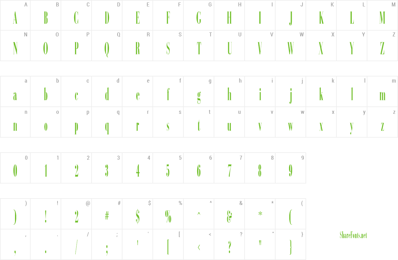 Download Free Font Compass