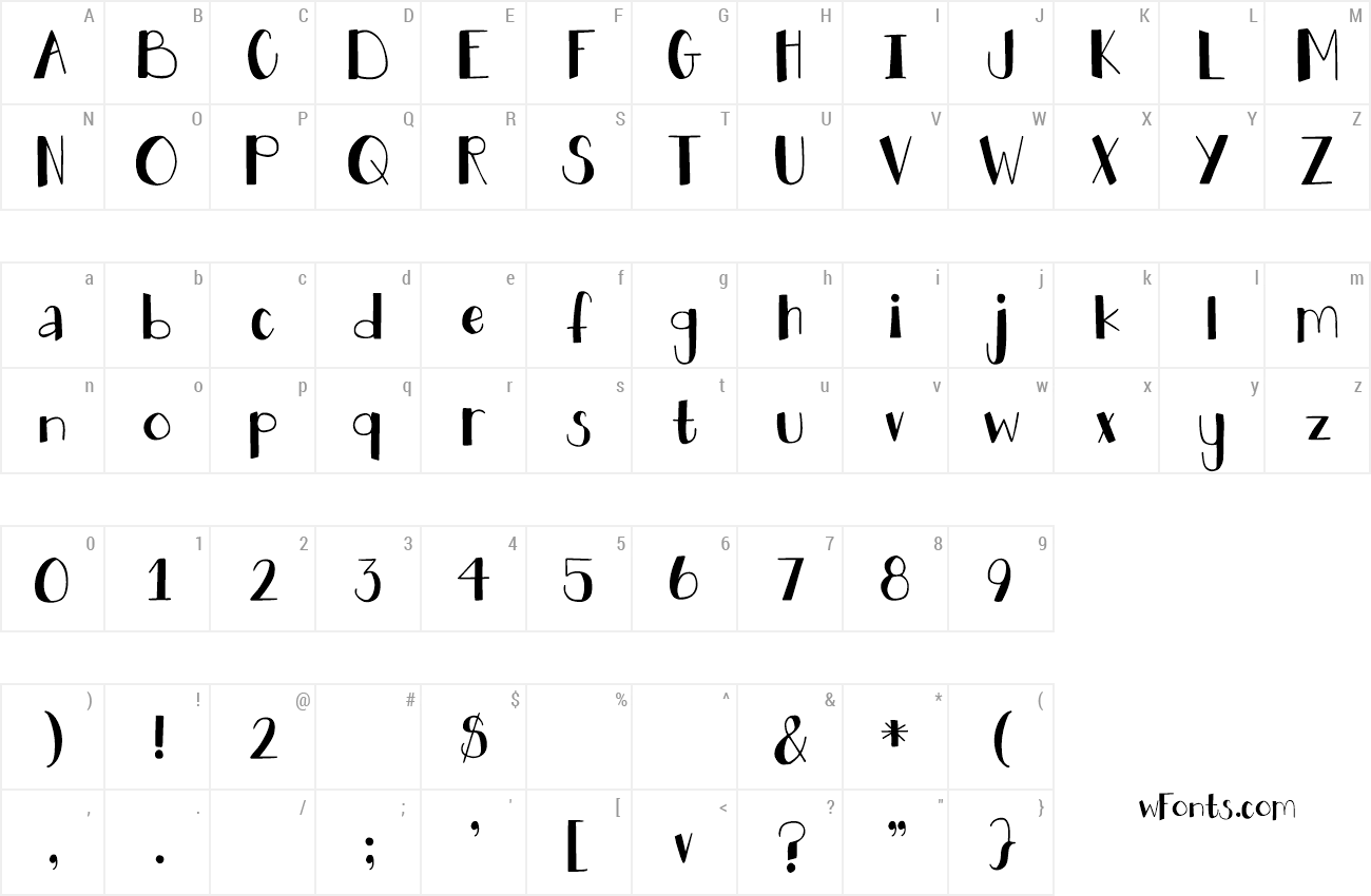 Download Free Font Djb Holly Jolly B Golly