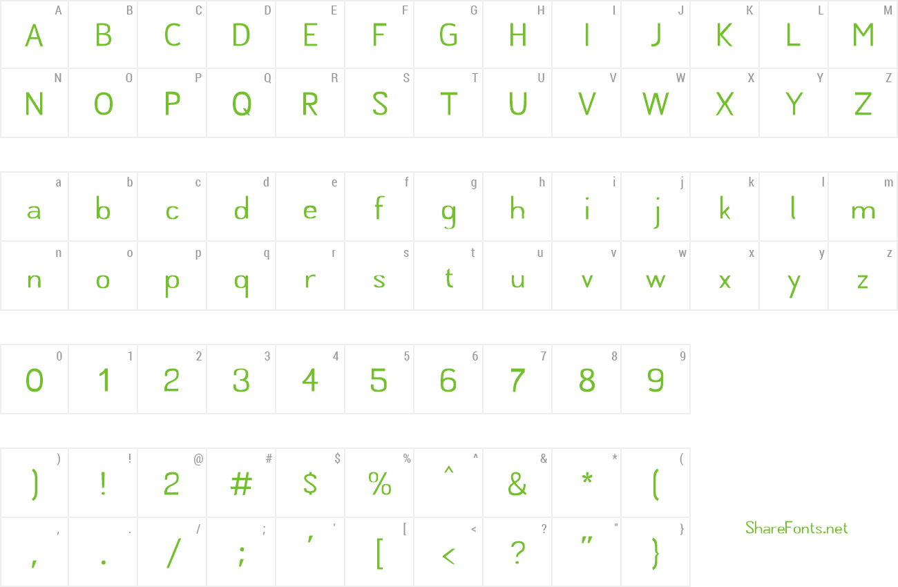 Font Bartolomeu Sans preview