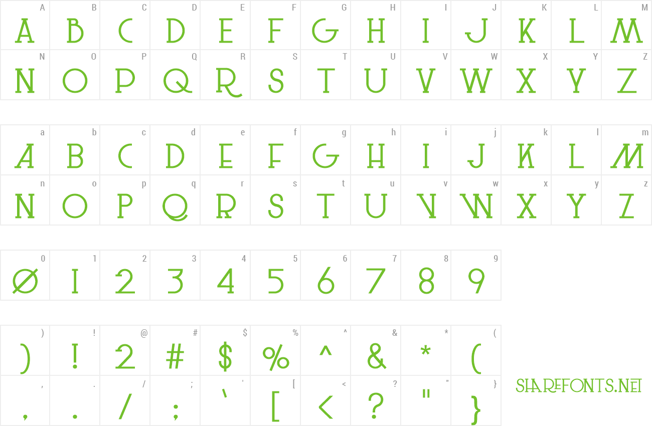 Font Le Super Serif preview