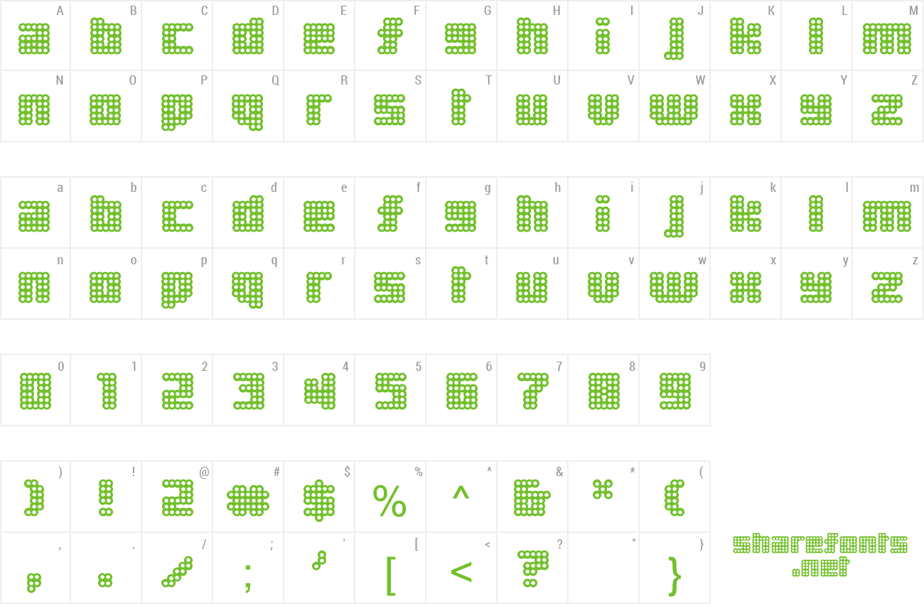 Font BiscuitPunch preview