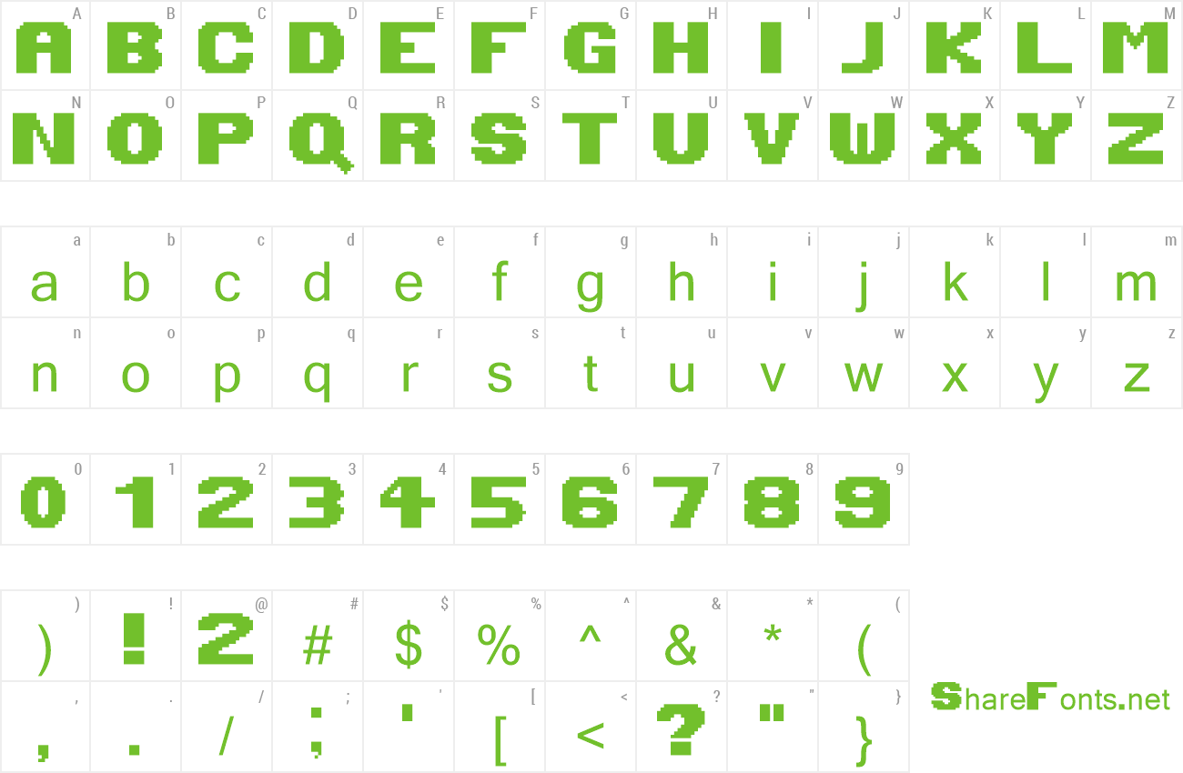 Font Boldworld preview