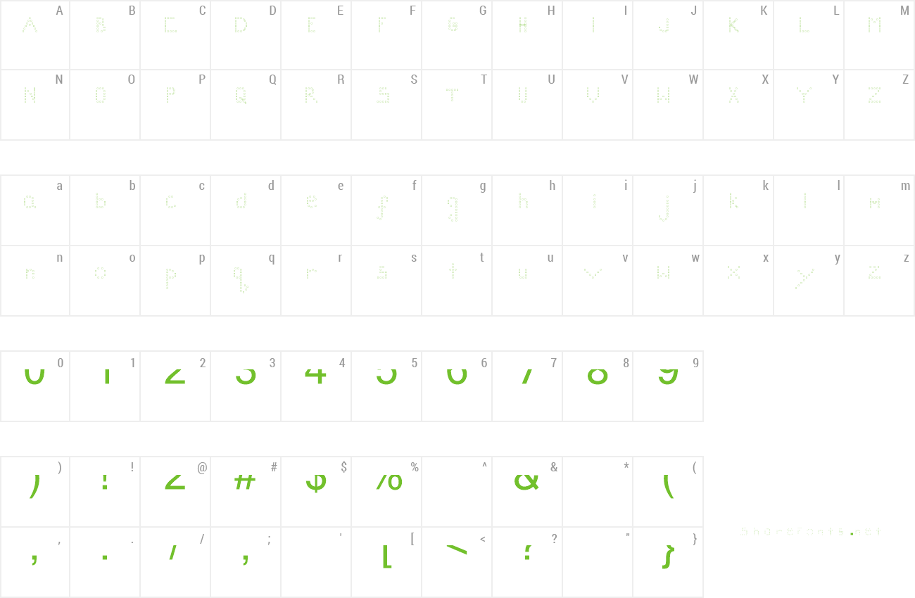 Font CassidyJane preview