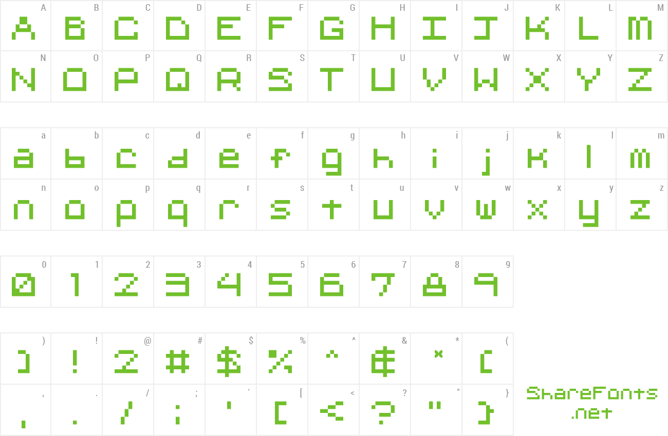 Font Clip-and-paste preview